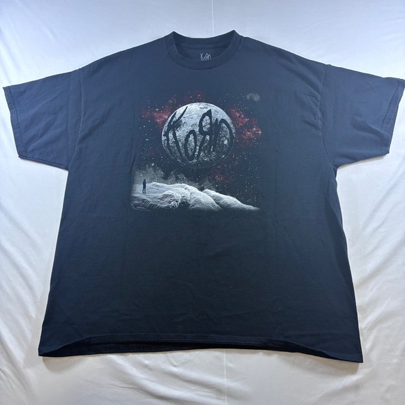 Korn Other - Korn 2022 Summer Tour T-Shirt Black Graphic Concert Tee XXL